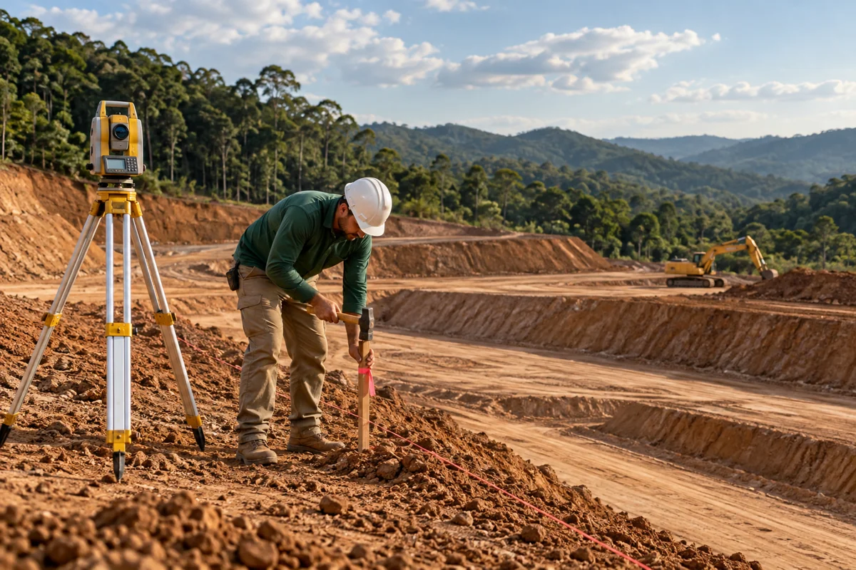 Imagem ilustrativa de terraplenagem
